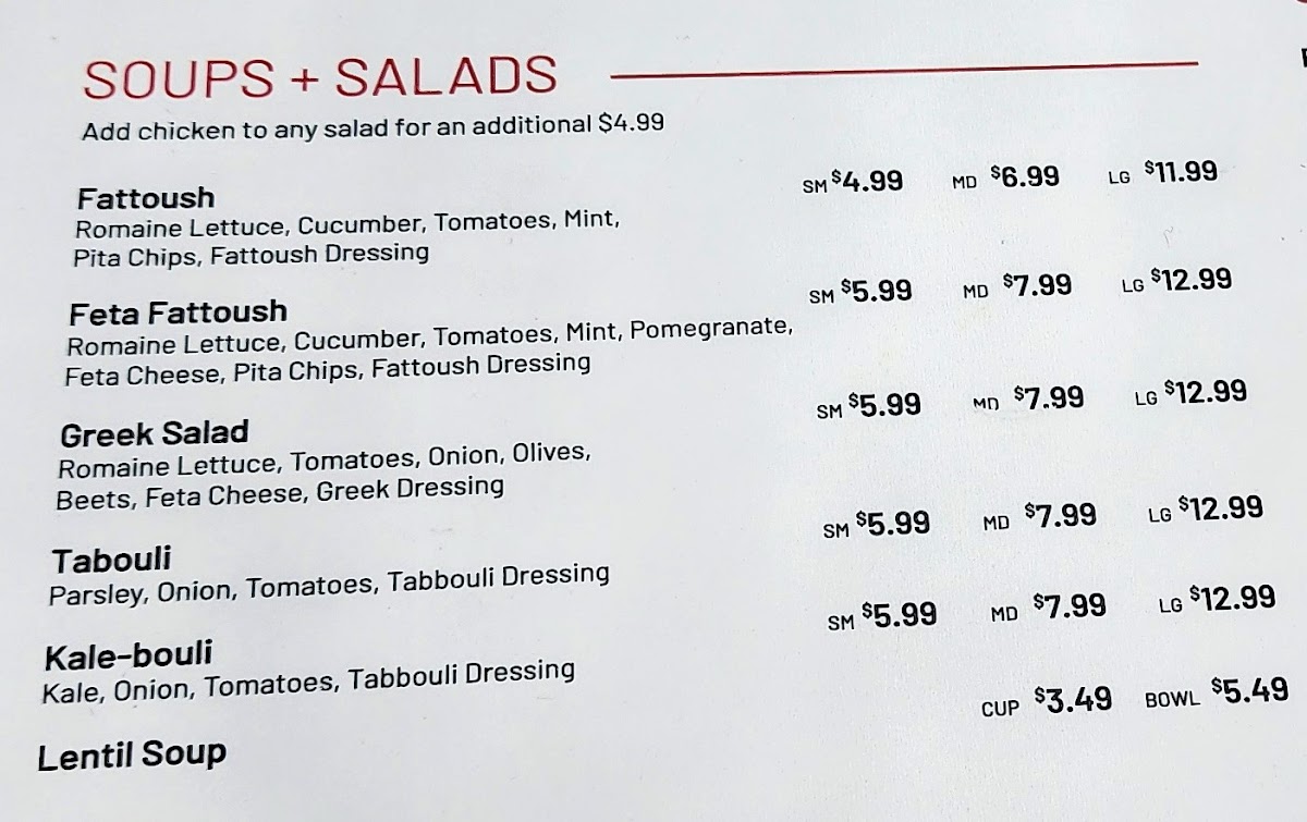 Basha Grill Menu - Image 2