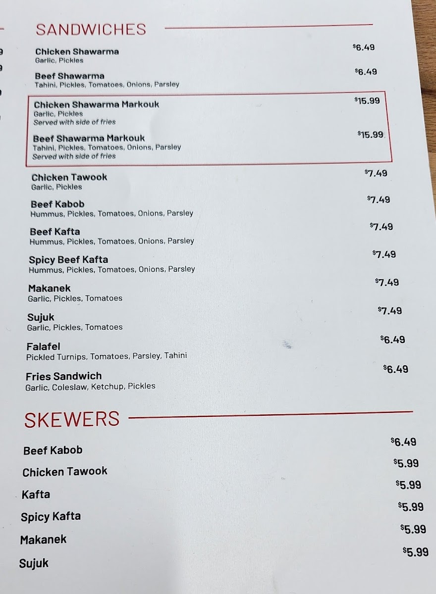 Basha Grill Menu - Image 4