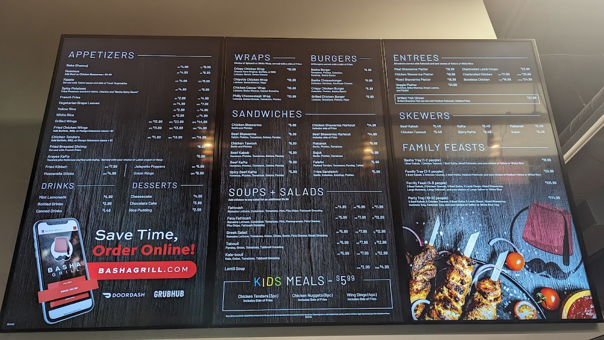 Basha Grill Menu - Image 5
